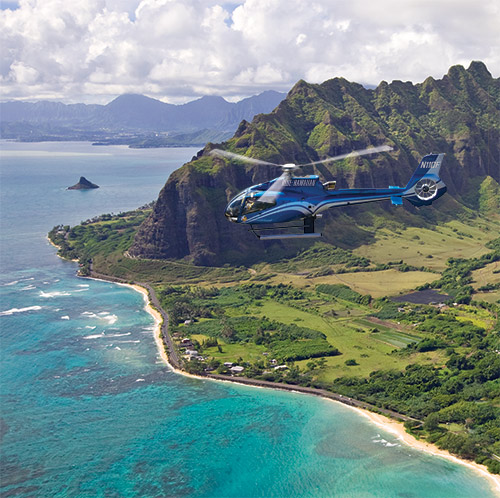 The Best Oahu Helicopter Tours Available - Blue Hawaiian Helicopters